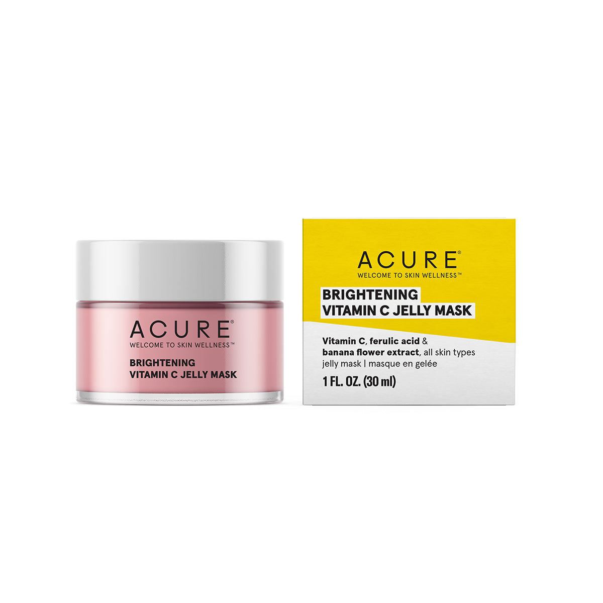 Acure Brightening Vitamin C Jelly Mask 30g