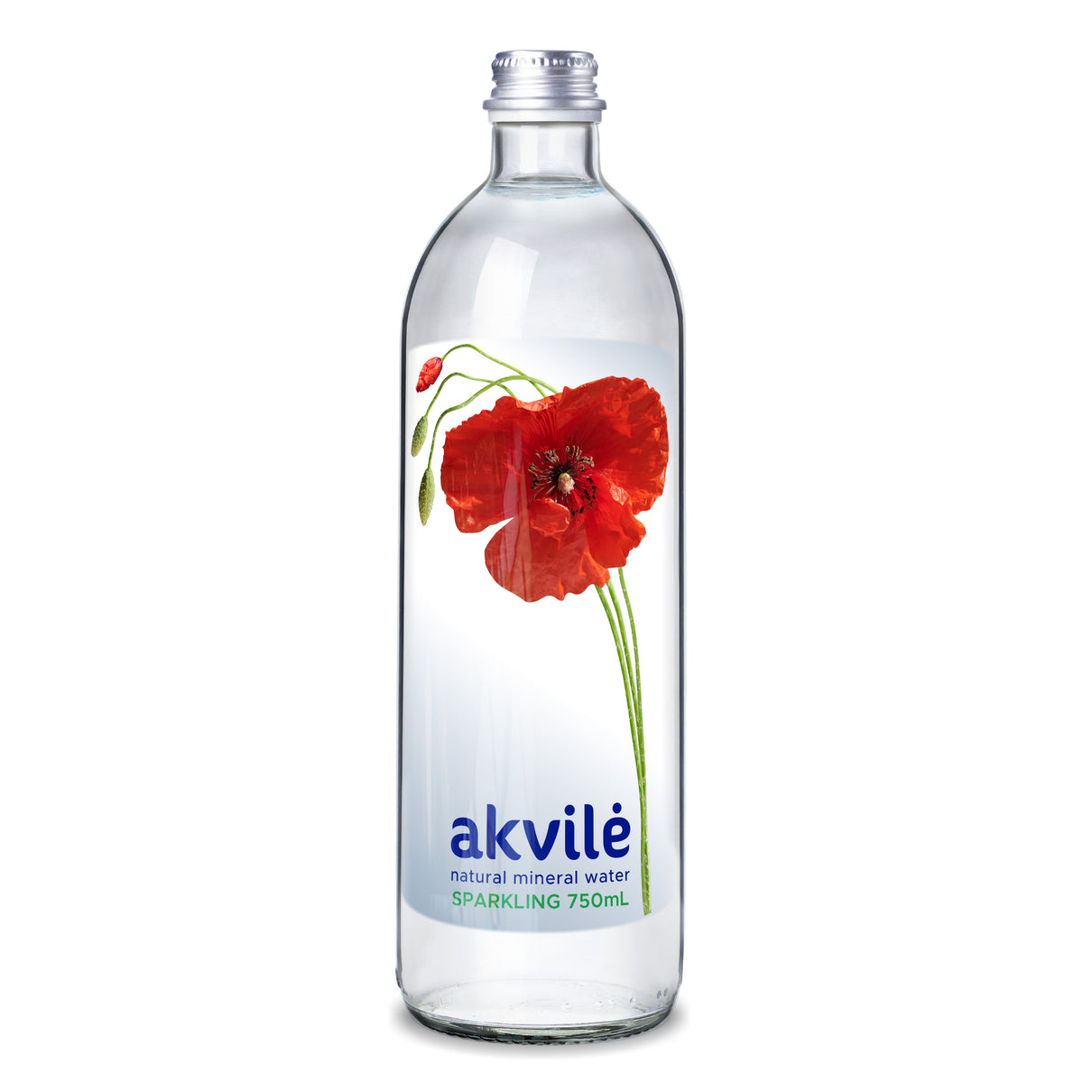 Akvile Sparkling Water 750ml