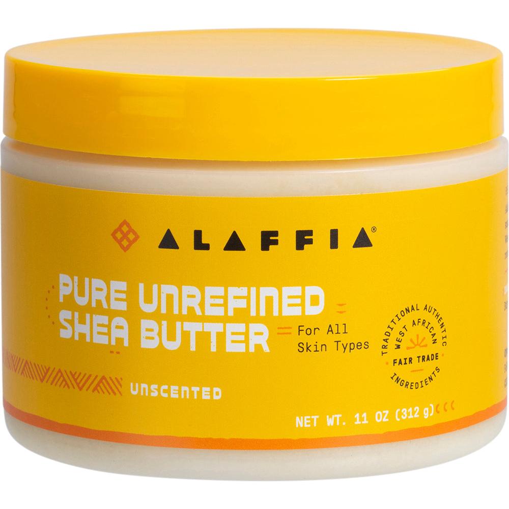 Alaffia Pure Unrefined Shea Butter - Unscented 312g