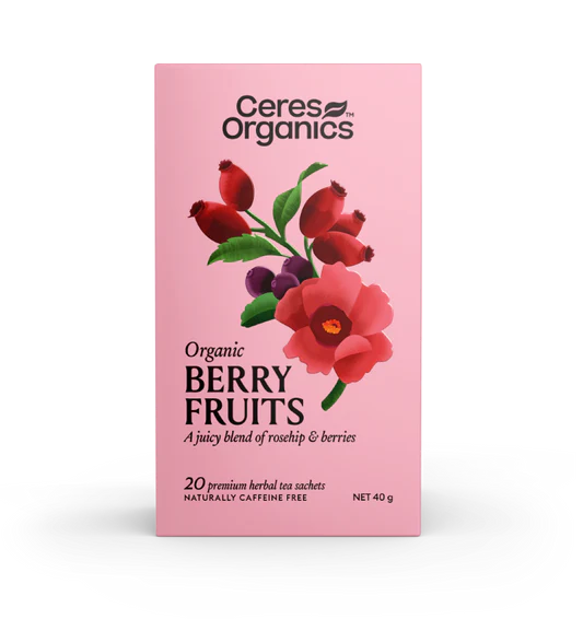 Ceres Organic Berry Fruits Herbal Tea 20tb