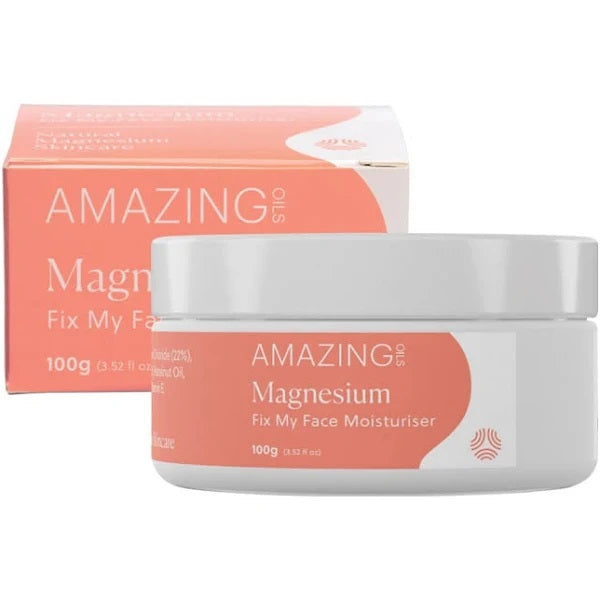 Amazing Oils Magnesium Fix My Face Moisturiser 100g