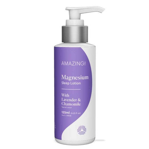 Amazing Oils Magnesium Sleep Lotion with Lavender & Chamomile 125ml