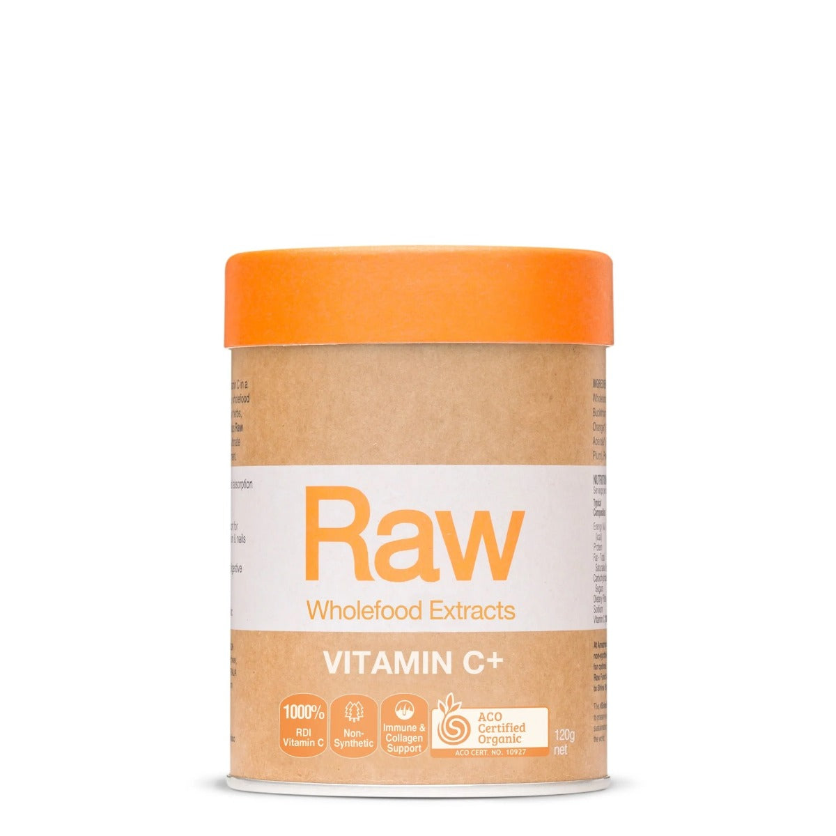 Amazonia Raw Wholefood Extracts Vitamin C Passionfruit Flavour 300g