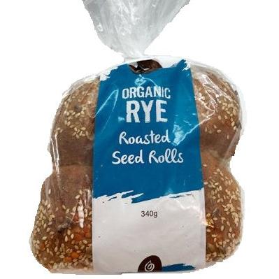 Ancient Grains Roasted Seed Rolls 340g
