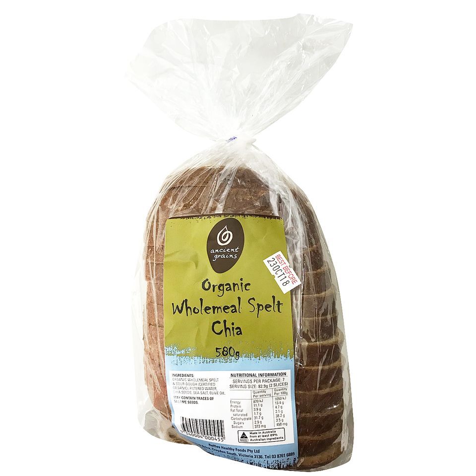 Ancient Grains Wholemeal Spelt Chia 580g