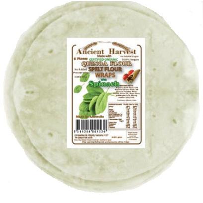 Ancient Harvest Spelt Spinach Wrap 220g