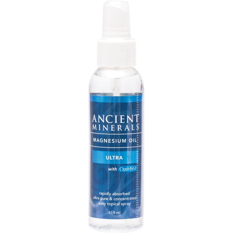 Ancient Minerals Magnesium Oil (50%) & MSM Ultra 118ml