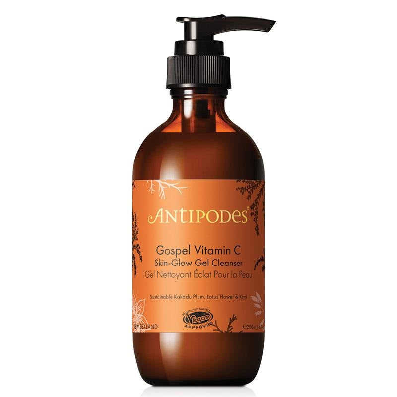 Antipodes Gospel Vitamin C Skin-Glow Gel Cleanser 200ml