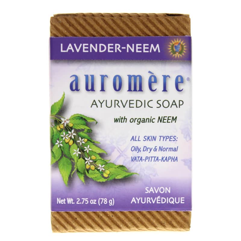 Auromere Lavender-Neem Ayurvedic Soap
