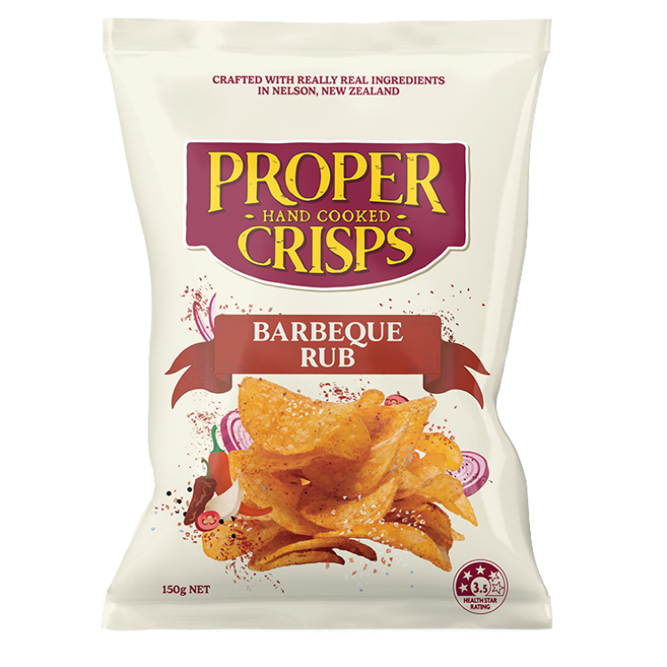Proper Crisps Barbeque Rub 150g