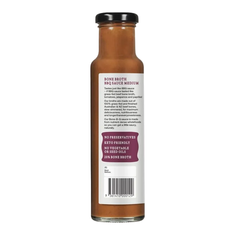 Best of the Bone Bone Broth BBQ Sauce Medium Spice 250ml