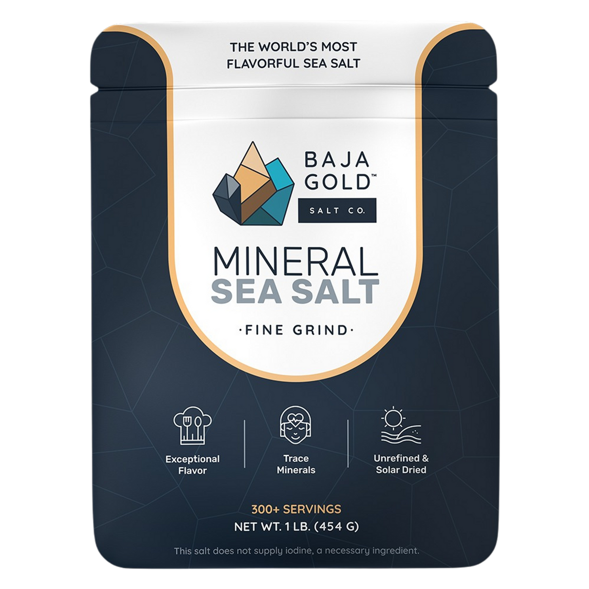 Baja Gold Sea Salt Fine 454g