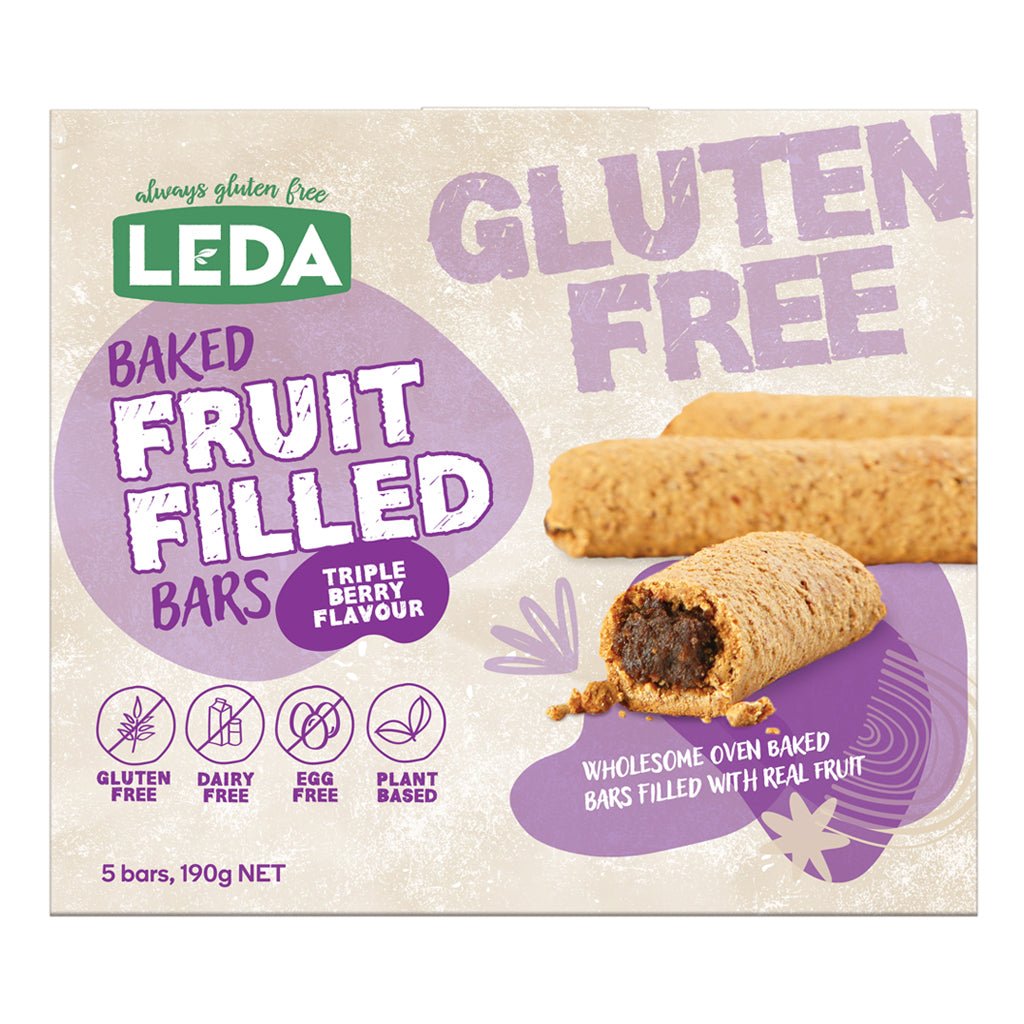 Baked Fruit Filled Bars 5pk 190g