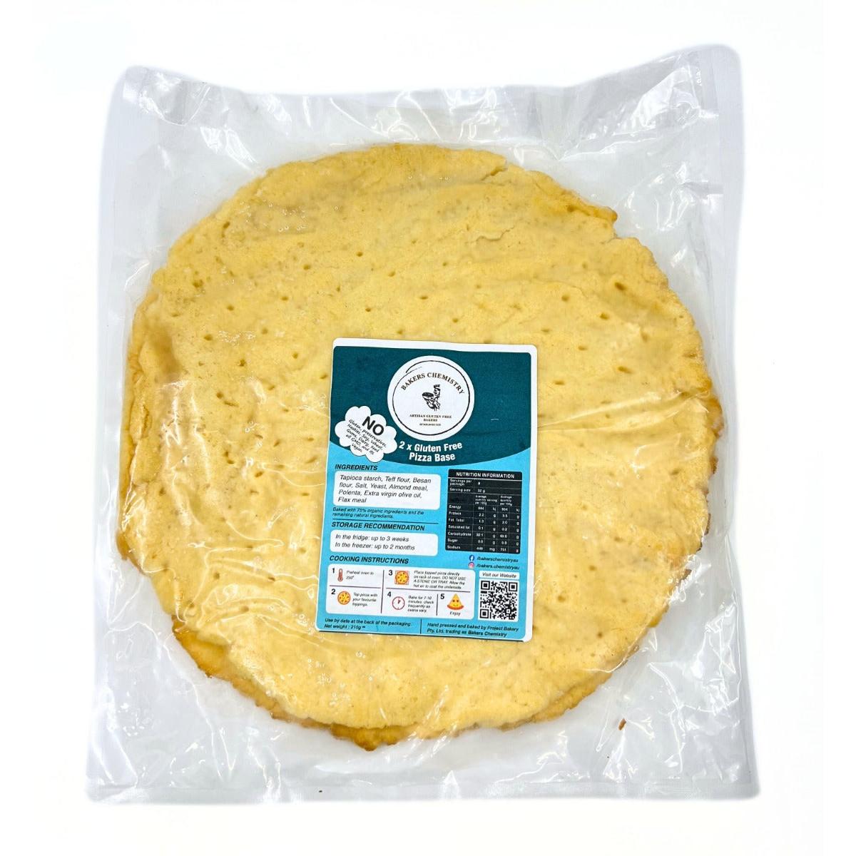 Bakers Chemistry Gluten Free Pizza Base 210g