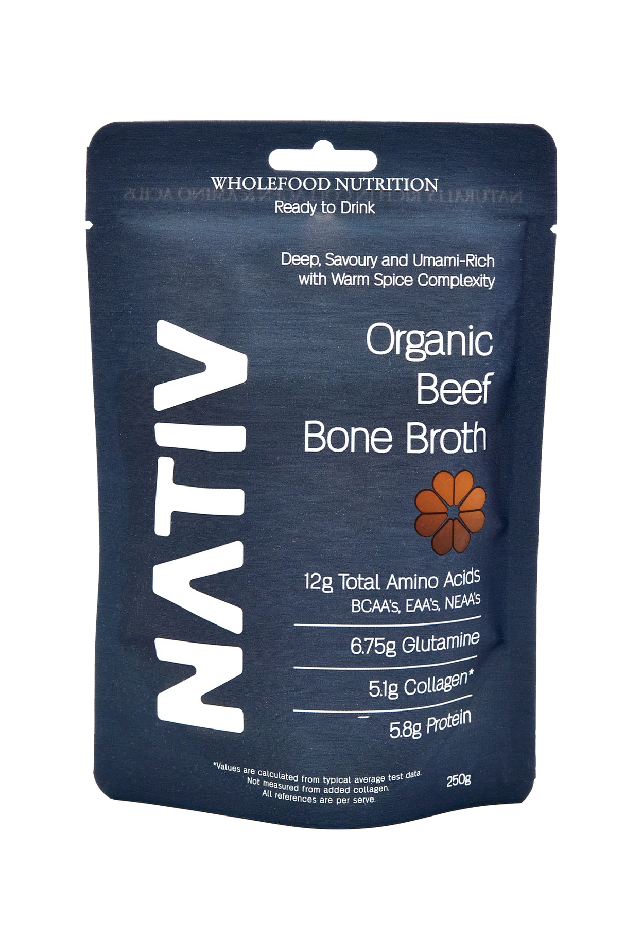Nativ Meats Organic Grass-Fed Beef Bone Broth 250g