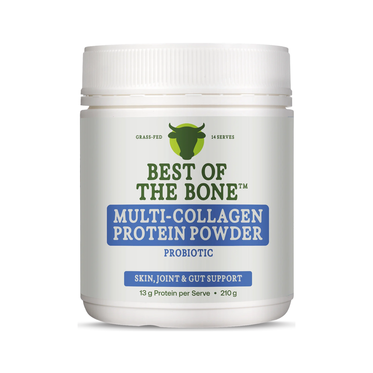 Best of the Bone Multi-Collagen Peptides Probiotic 210g