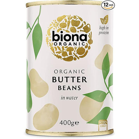 Biona Butter Beans 400g