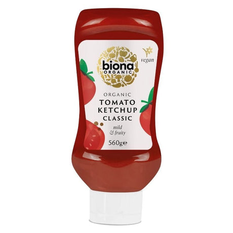 Biona Classic Tomato Ketchup Squeezy 560g