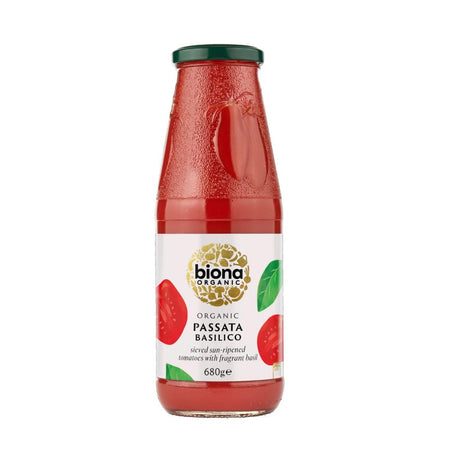 Biona Passata Basilico 680g