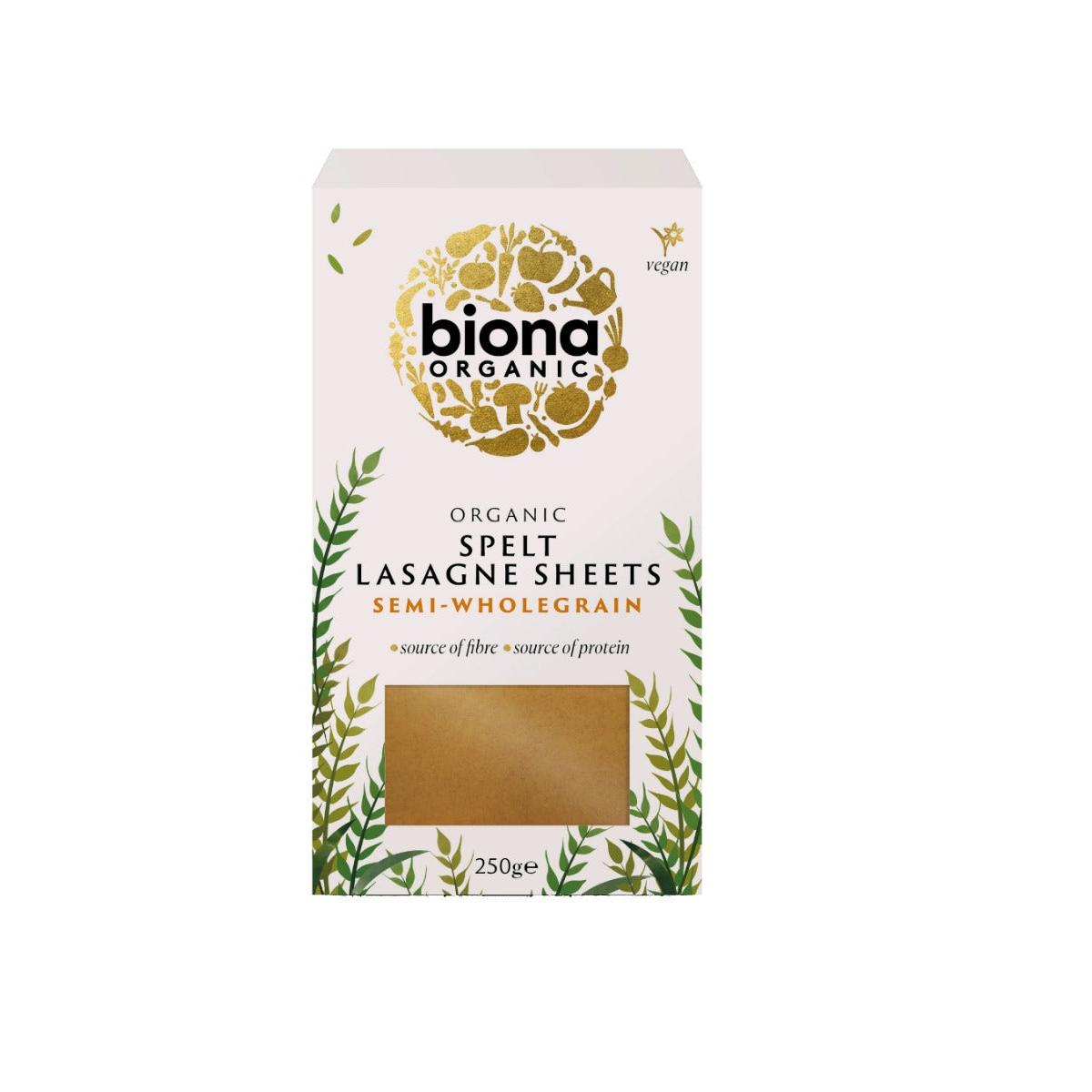 Biona Spelt Lasagne 250g