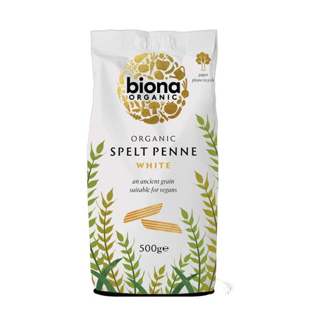 Biona Spelt Penne White 500g