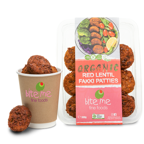 Bite Me Red Lentil Patties 300g