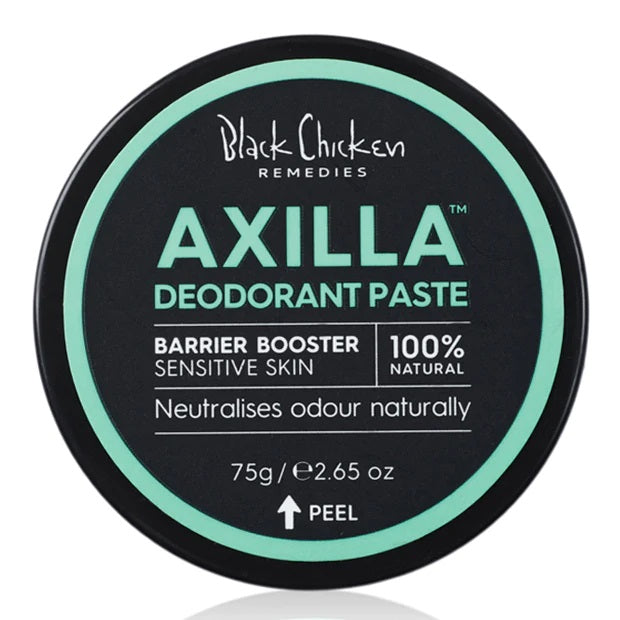 Black Chicken Remedies Axilla Natural Deodorant Paste Barrier Booster 75g