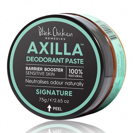 Black Chicken Remedies Axilla Natural Deodorant Paste Barrier Booster Signature - 75g