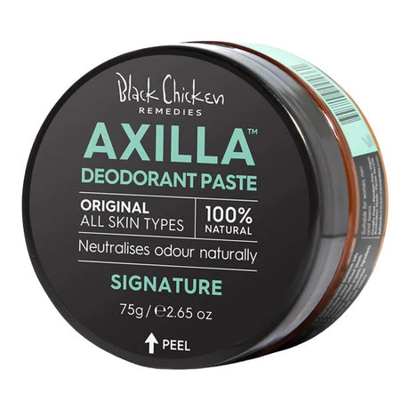 Black Chicken Remedies Axilla Natural Deodorant Paste Original 75g