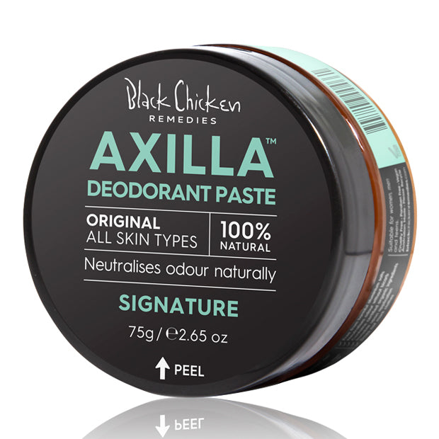 Black Chicken Remedies Axilla Natural Deodorant Paste Original Signature - 75g