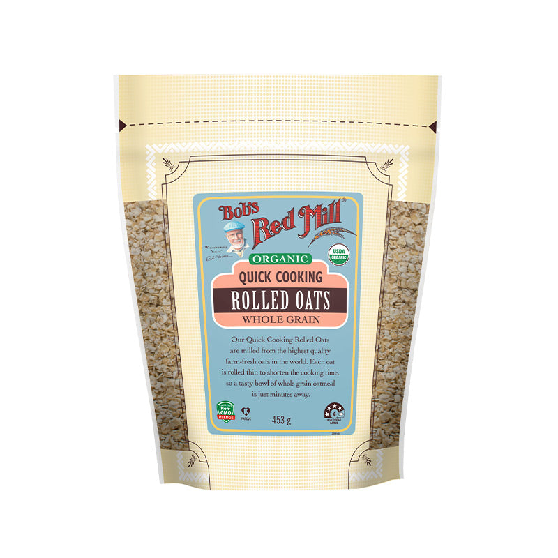 Bobs Red Mill Quick Cooking Rolled Oats 453g