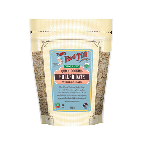 Bobs Red Mill Quick Cooking Rolled Oats 453g
