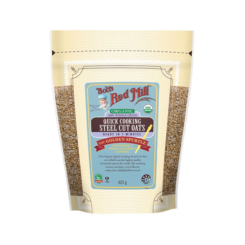 Bobs Red Mill Quick Cooking Steel Cut Oats 623g