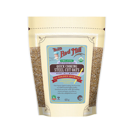 Bobs Red Mill Quick Cooking Steel Cut Oats 623g
