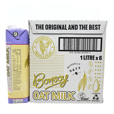 Bonsoy Bonsoy Oat Milk 1Ltrx6 (BOX)