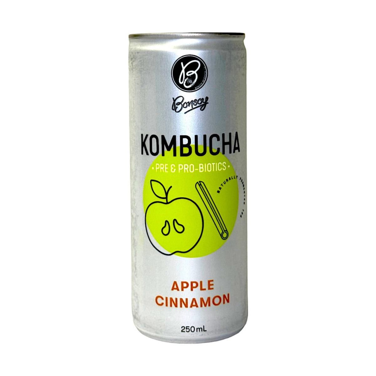 Bonsoy Kombucha Apple Cinna 250ml