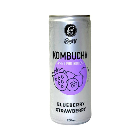 Bonsoy Kombucha Blue Straw 250ml