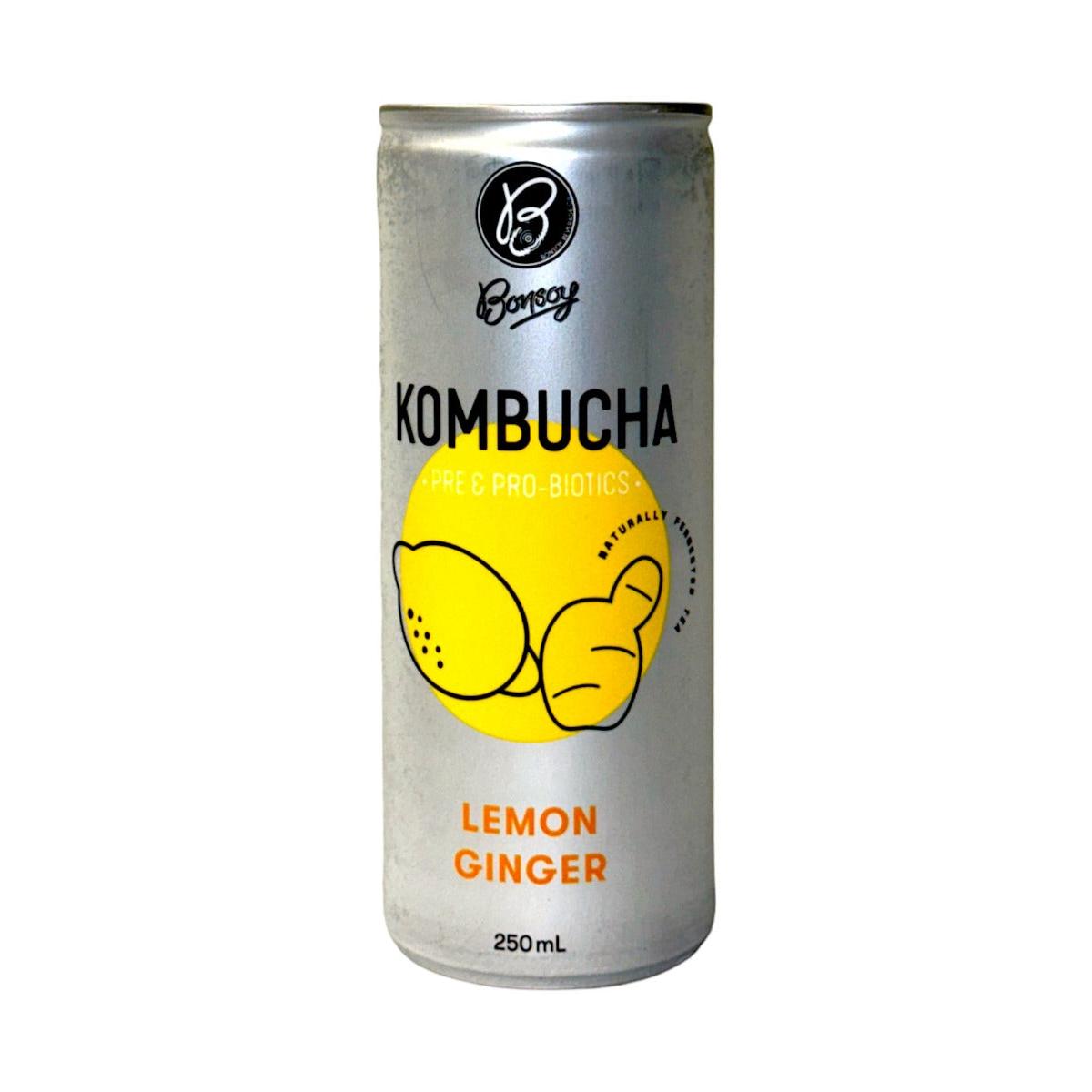 Bonsoy Kombucha Lemon Gin 250ml