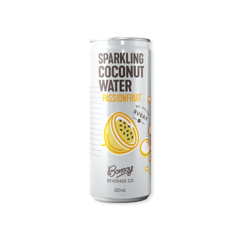 Bonsoy Sparkling Coconut Passionfruit 320ml
