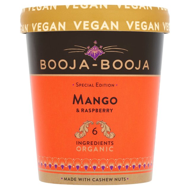 Booja Booja Mango Raspberry Ice Cream 465ml