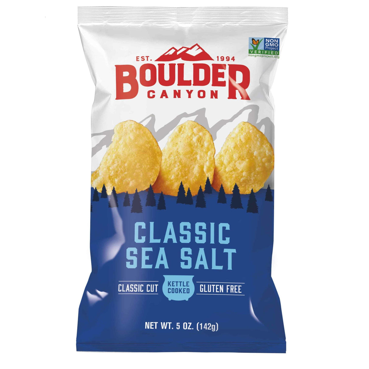 Boulder Canyon Natural Sea Salt Chips 142g