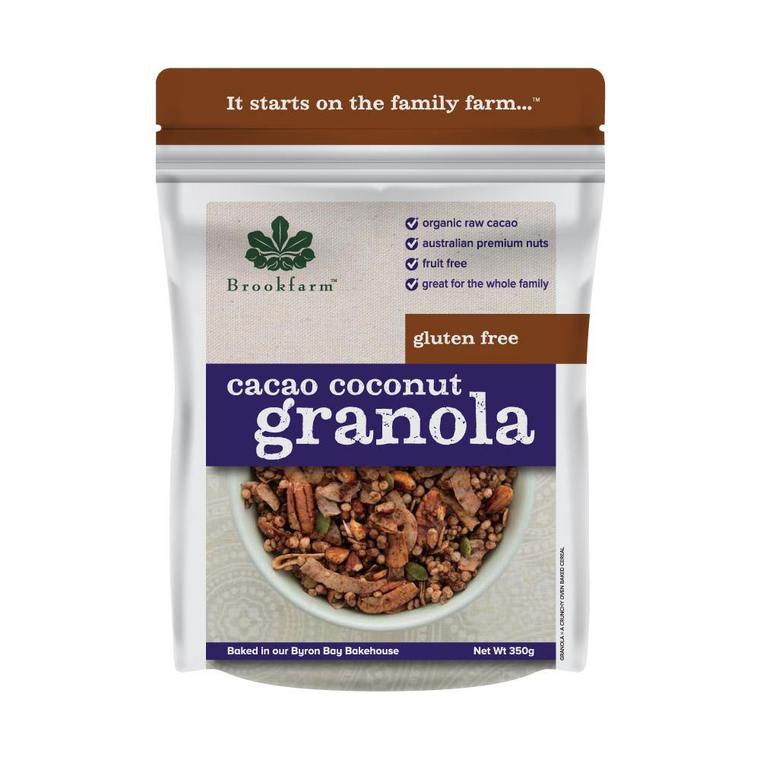 Brookfarm GF Granola Cacao Coconut 350g
