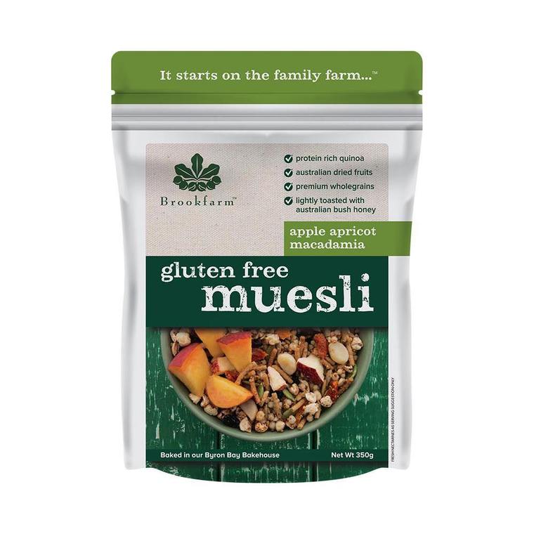 Brookfarm Gf Muesli Apricot 350g