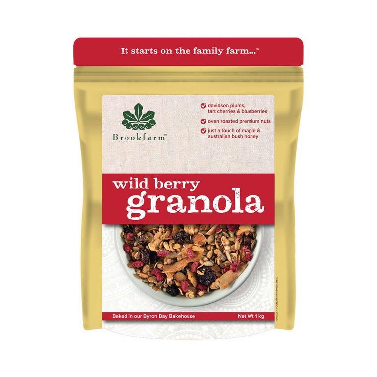 Brookfarm Wild Berry Granola 1Kg