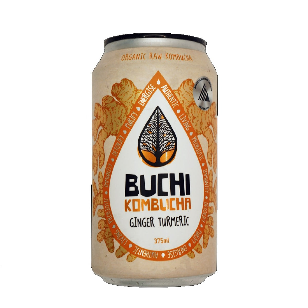 Buchi Kombucha Ginger Turmeric 375ml