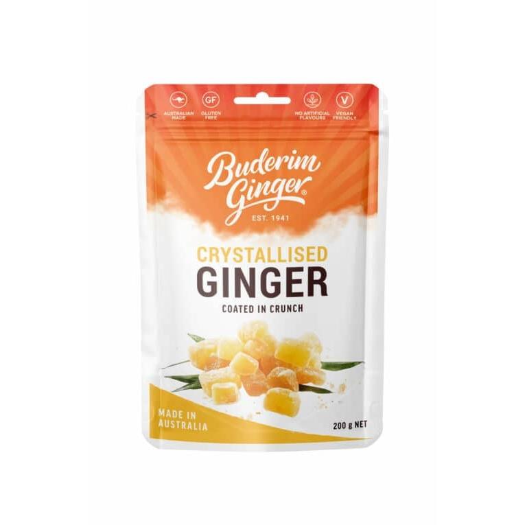 Buderim Ginger Crystallised Ginger 200g