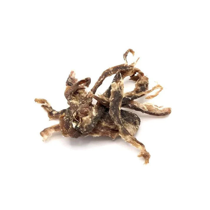 Bugsy's Fish Slithers Grey Mackerel Thin Strips Dog Treat 80g