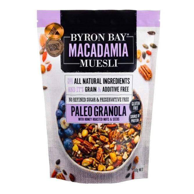 Byron Bay Macadamia Muesli Bay Macadamia Muesli Paleo Granola 400g