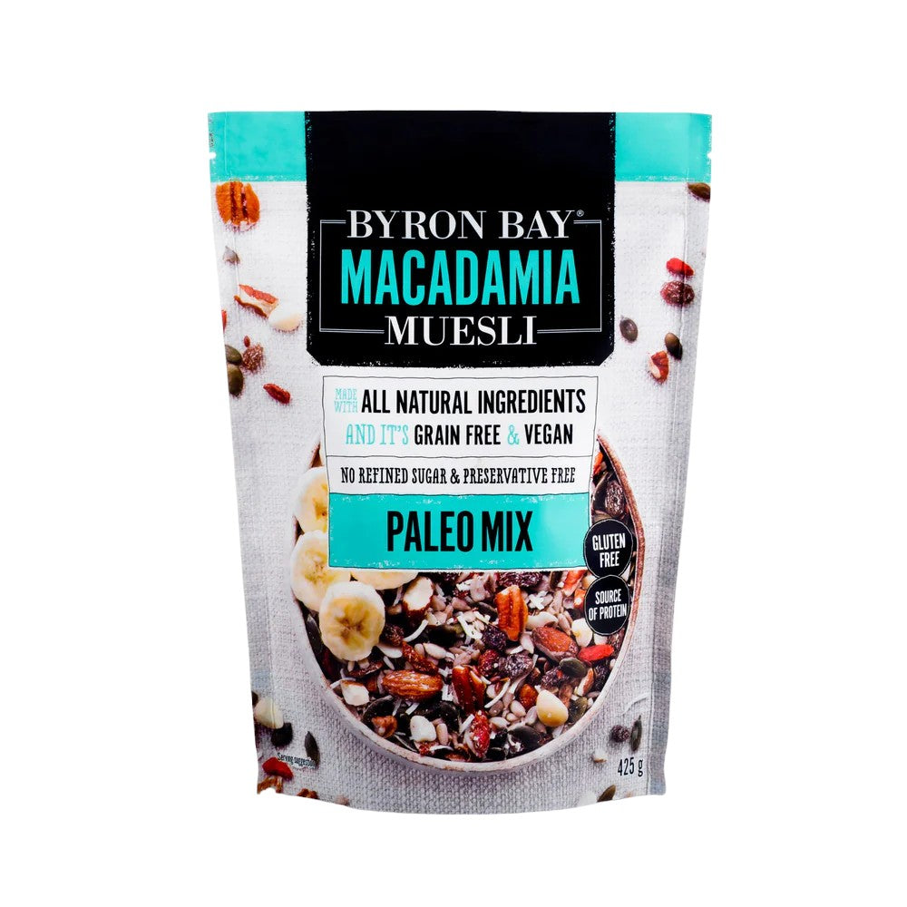 Byron Bay Macadamia Muesli Bay Macadamia Muesli Paleo Mix 425g