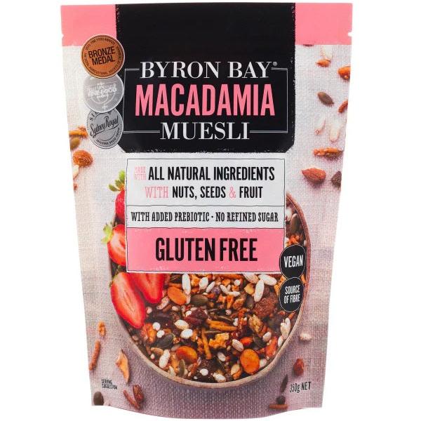 Byron Bay Macadamia Muesli Macadamia Muesli Gluten Free 350g